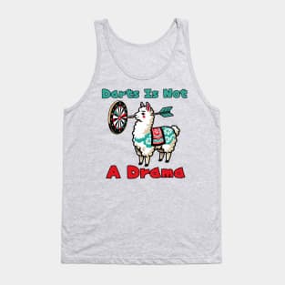 Darts llama Tank Top